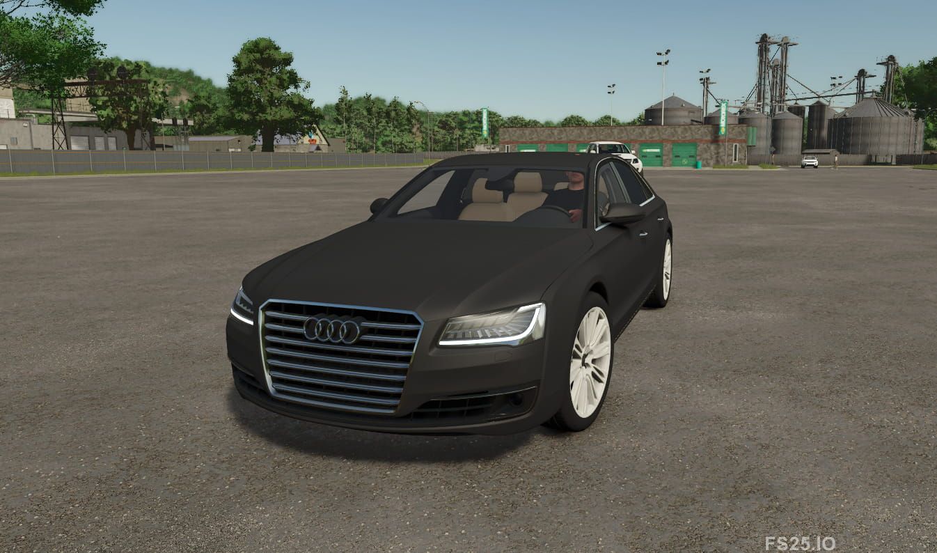 Download Audi A8 2015 Car Mod for Farming simulator 25