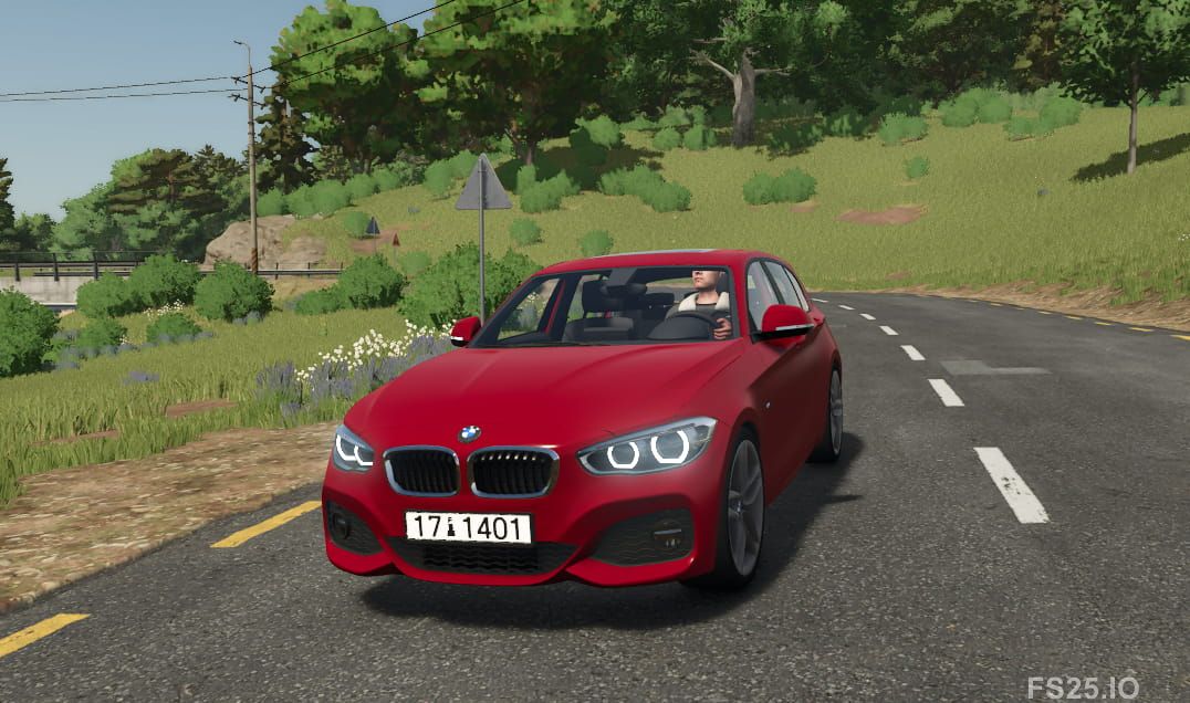 BMW 1 Series F20 LCI M-Sport Car Mod for Farming simulator 25