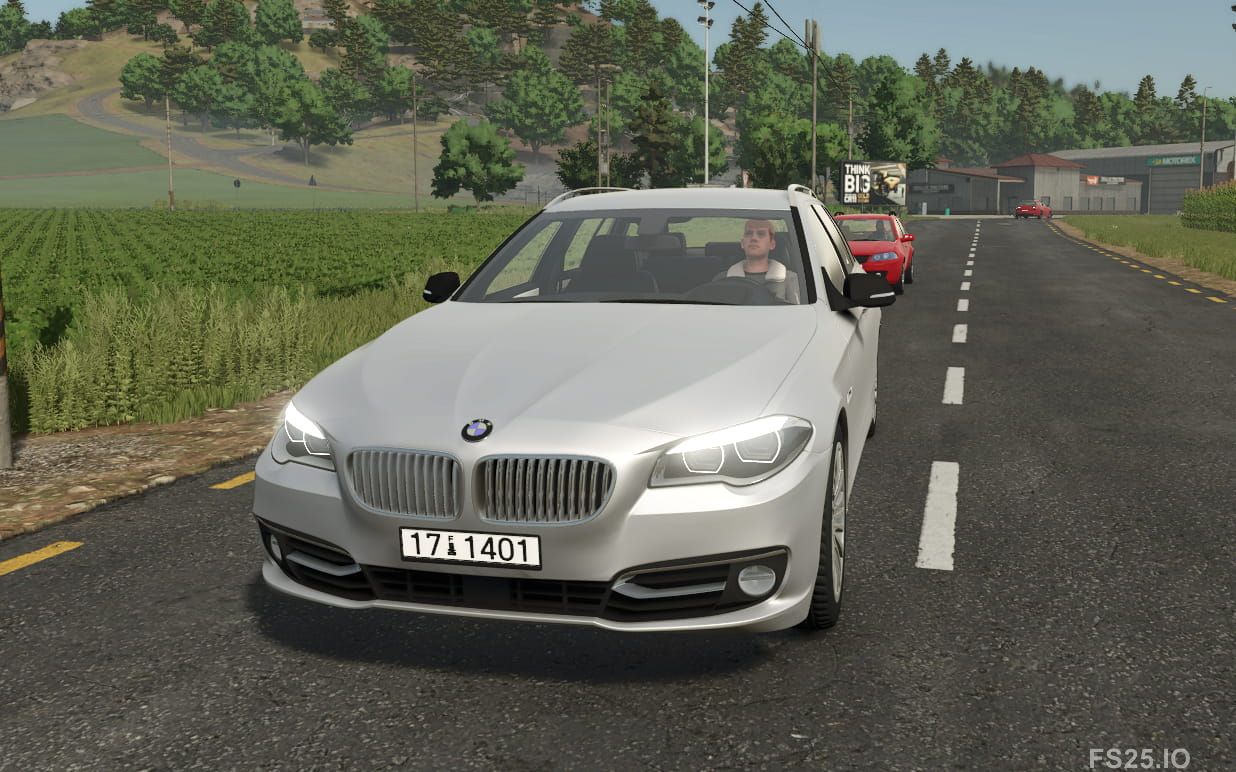 BMW F11 Car Mod for Farming simulator 25