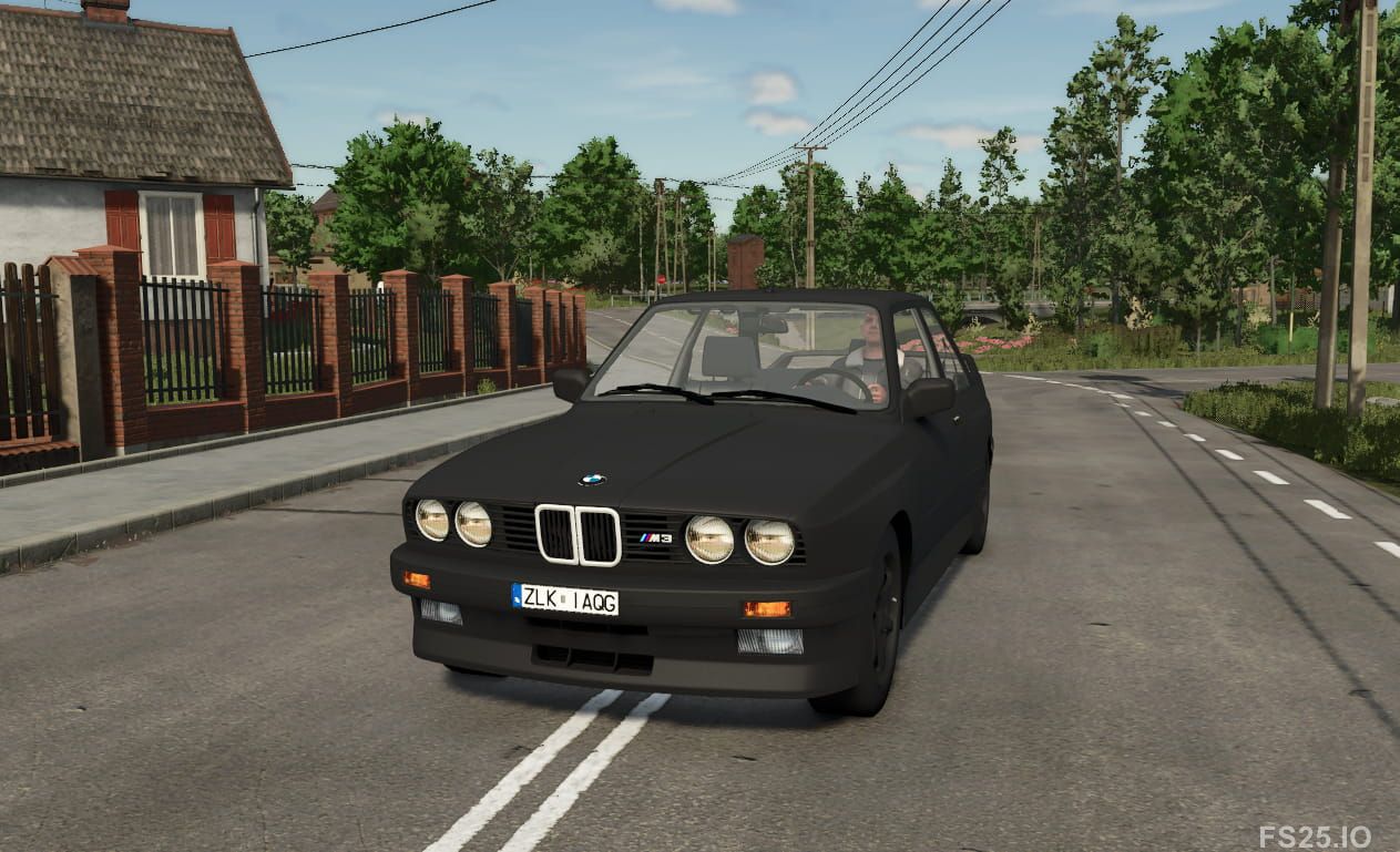 BMW M3 E30 Coupe Car Mod for Farming simulator 25