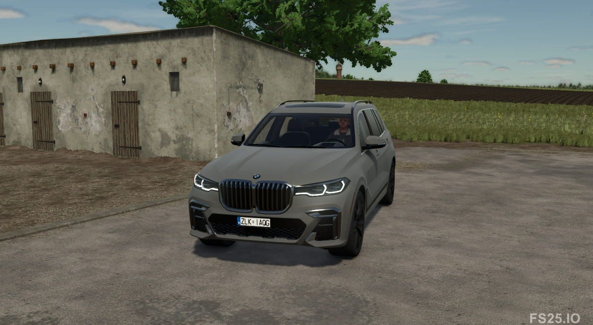BMW X7 M50i Car Mod for Farming simulator 25