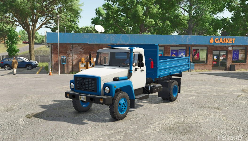 Download GAZ-3307 V1.0.4.1 FS25 Mods