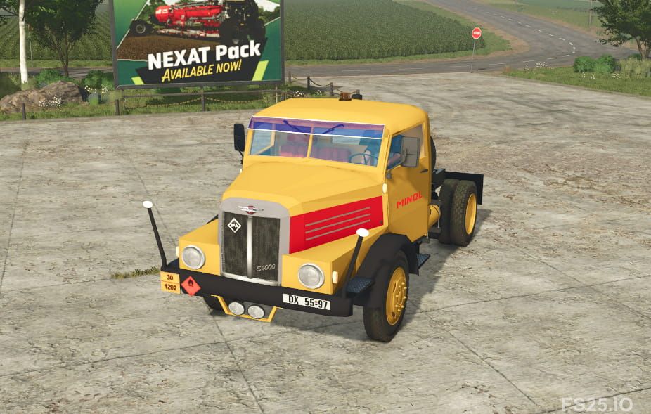 IFA S4000 SZM Minol V1.0.A.S FS25 Mods