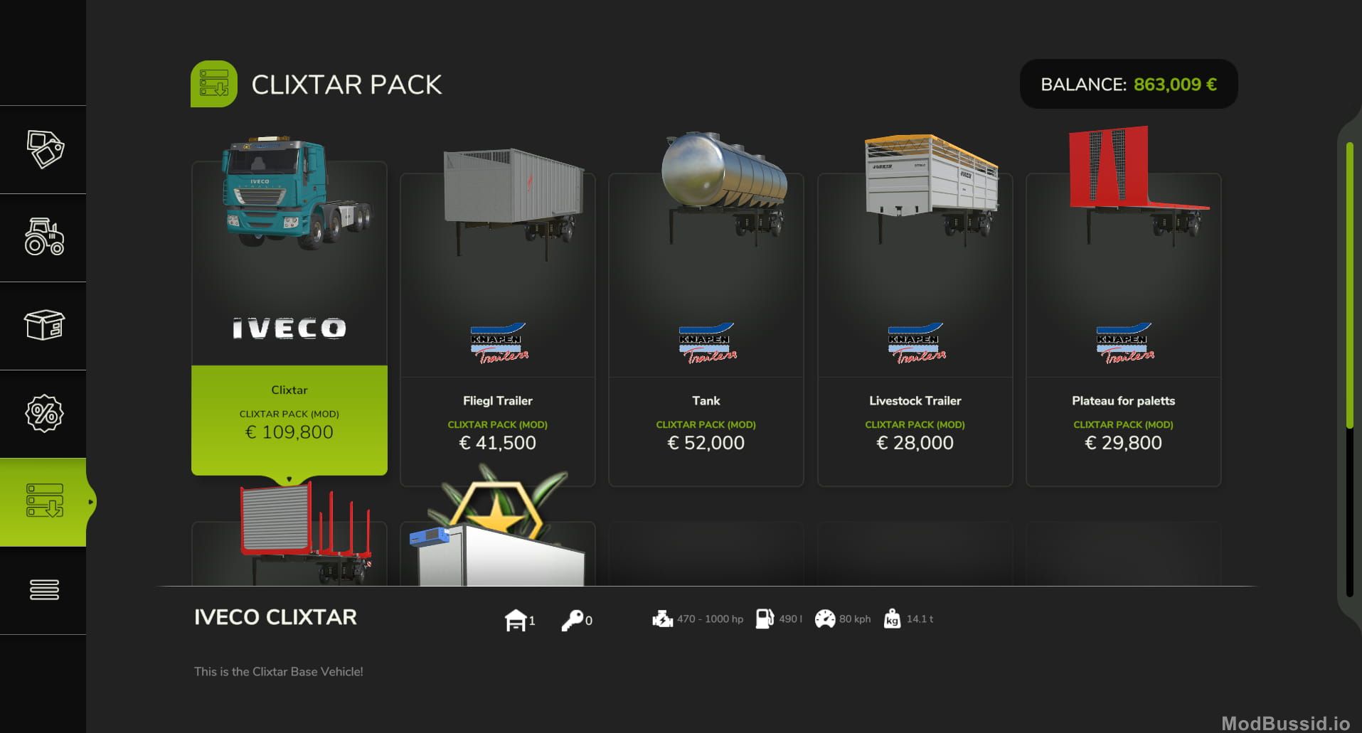 Photos of IVECO Clixtar Pack 1