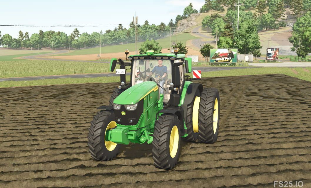 John Deere 6R XLarge V1.0.4.0 FS25 Tractor Mod Free Download – FS25 Mods