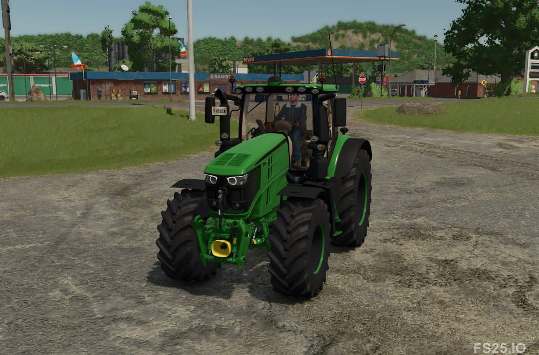 Download John Deere 6R Tractor Mod (FS25 Mods)