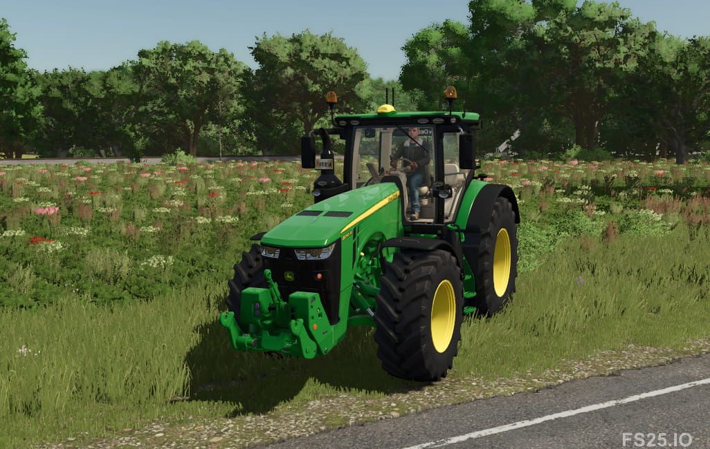 Download John Deere 8R Tractor Mod – FS25 Mods
