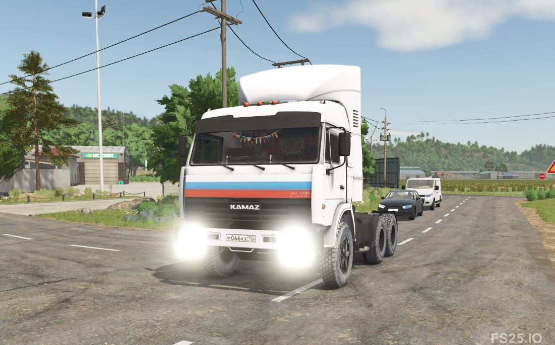 Download KAMAZ КАМАЗ 55102 V1.0 FS25 Mods