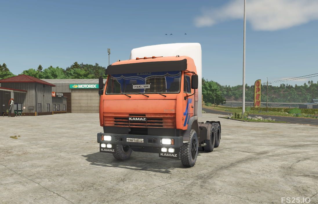 Download KAMAZ КАМАЗ УБИТЫЙ V1.0 FS25 Mods