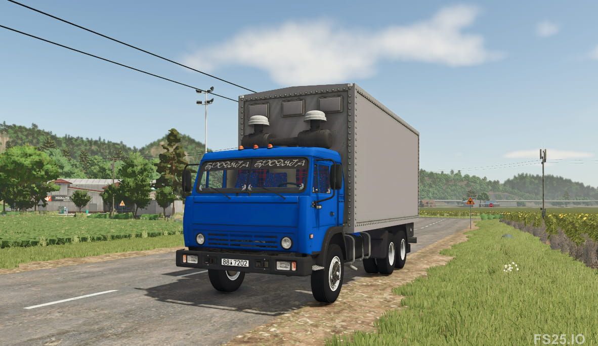 Download KamAZ КАМАЗ 53212 V1.0.0.1 FS25 Mods