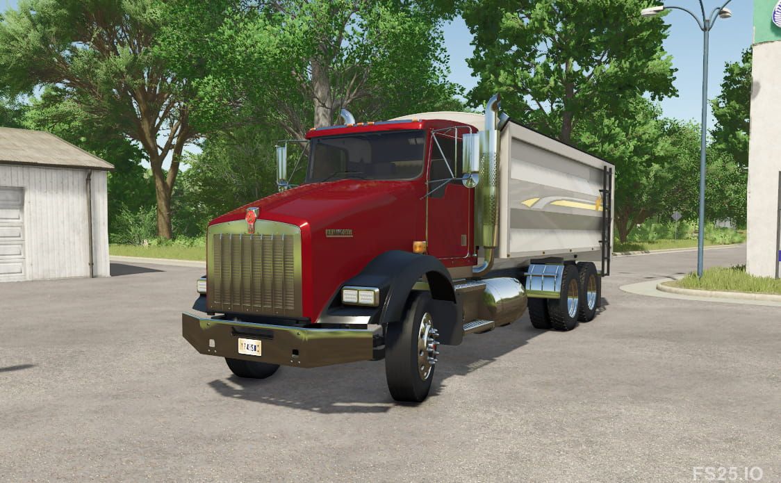 Download Kenworth T800 Farm Truck V1.0.0.0 FS25 Mods