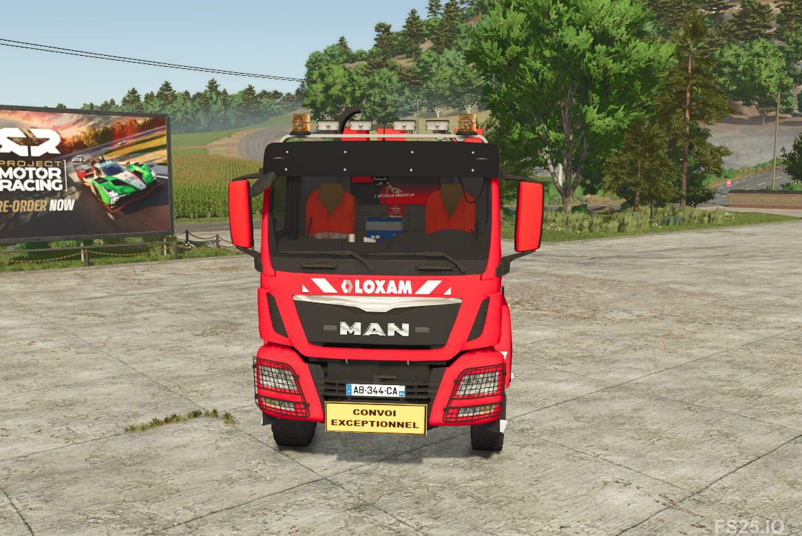 Photos of MAN TGS 8x4 Plateau Palfinger LOXAM 1