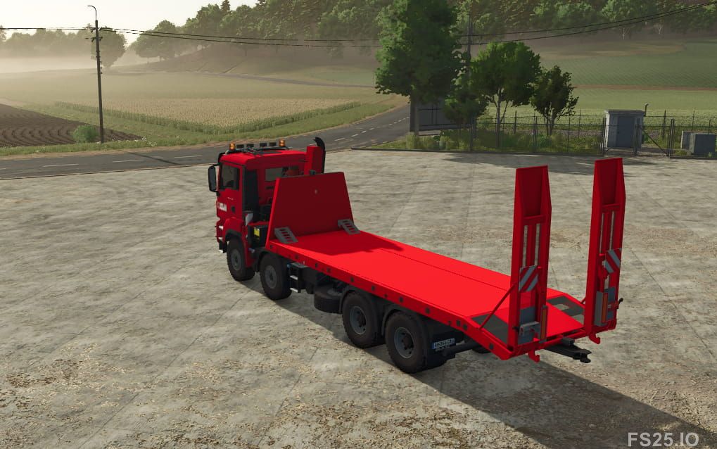 Photos of MAN TGS 8x4 Plateau Palfinger LOXAM 3