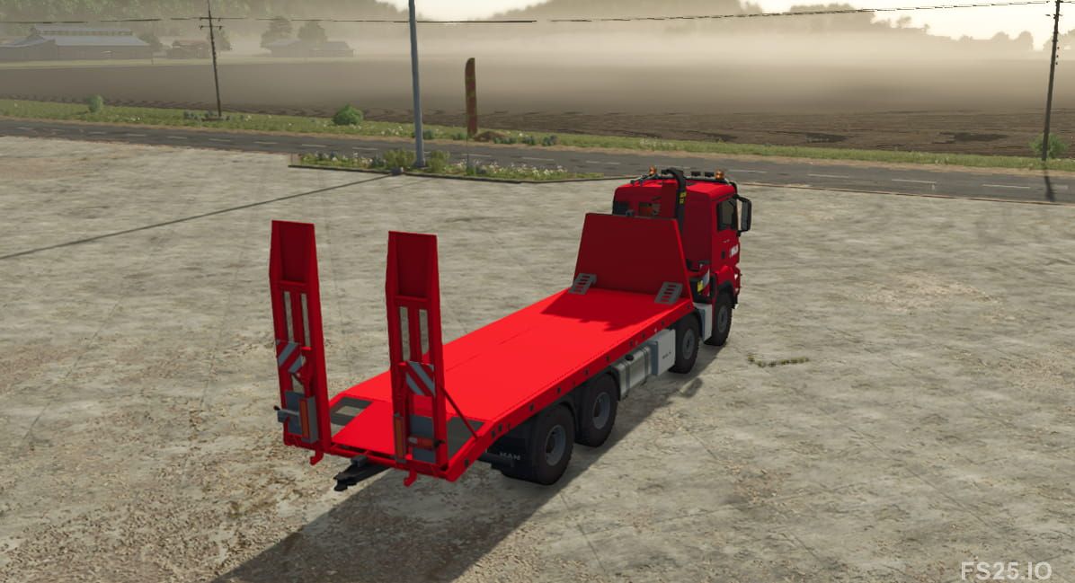 Photos of MAN TGS 8x4 Plateau Palfinger LOXAM 4