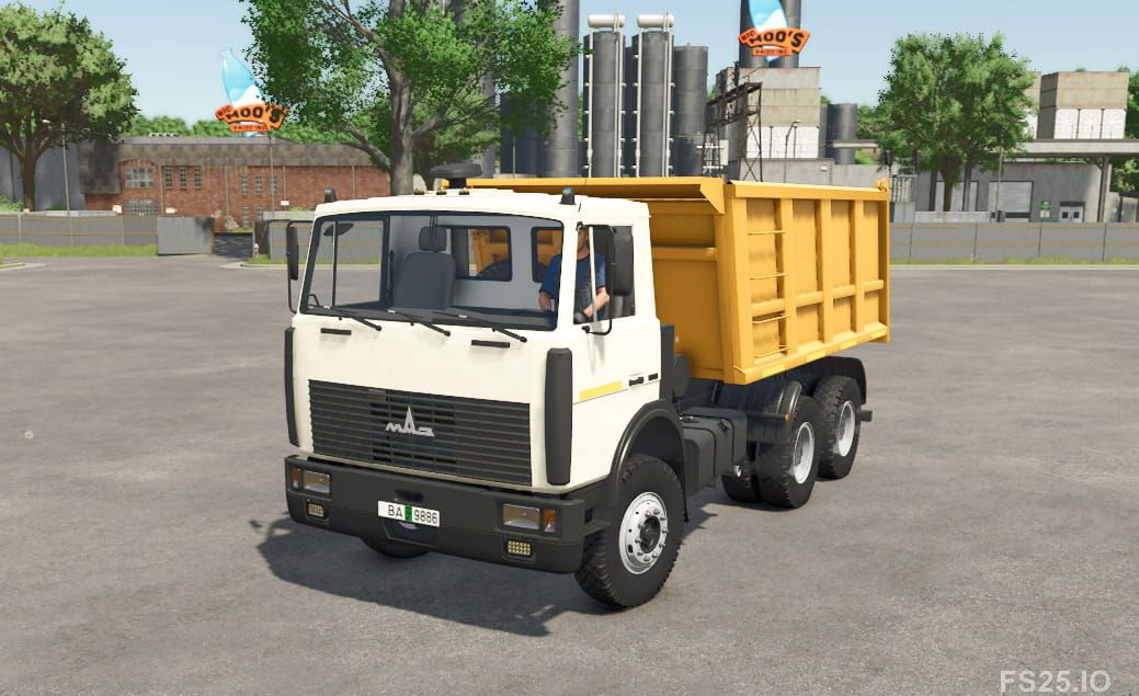 MAZ-5516 V1.0.0.0 FS25 Mods
