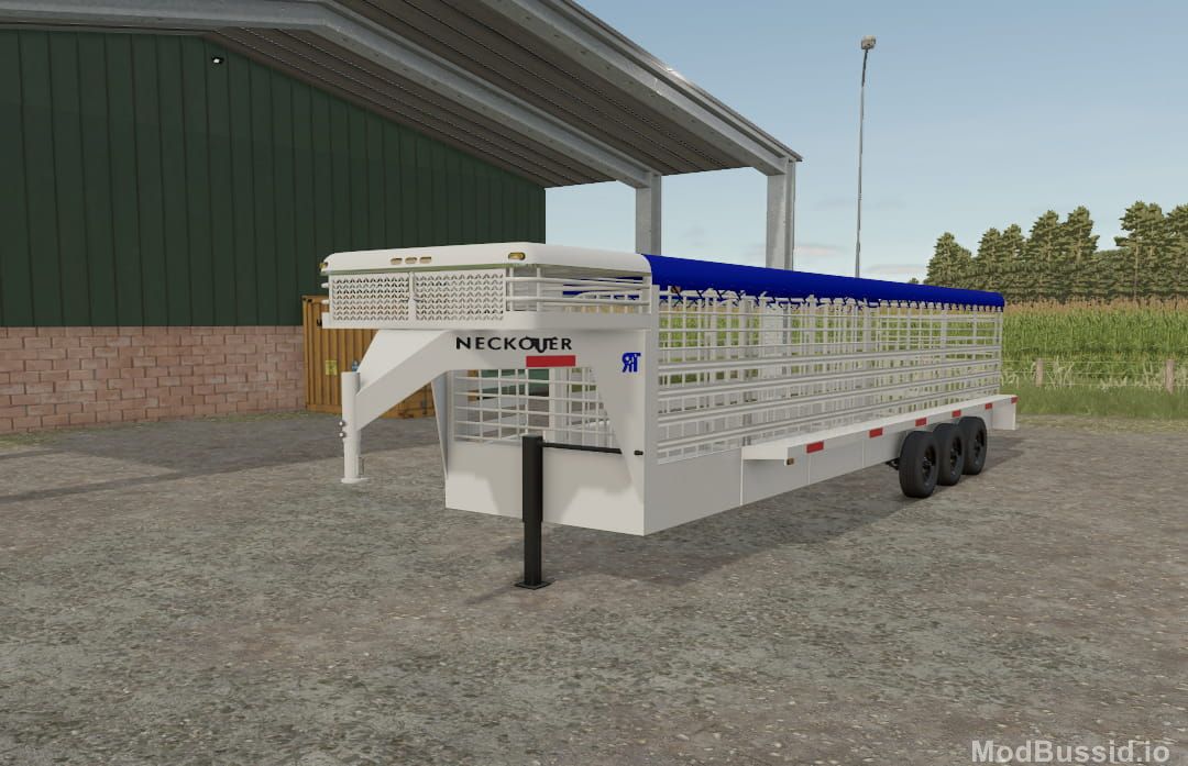Download NeckOver Cattle Trailer V1.0.0.0 FS25 Mods