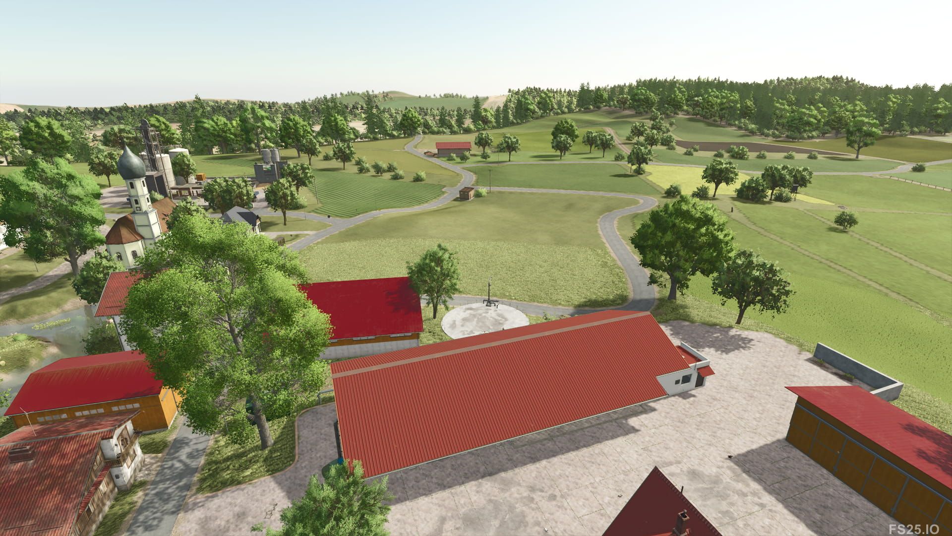 Download Oberschwaben Map V1.0.0.2 FS25 Mods