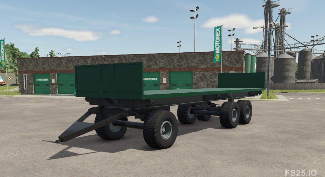 PTS12 Bale trailer V1.0.0.0 (FS25 Mods, Farming Simulator 25 Mods)