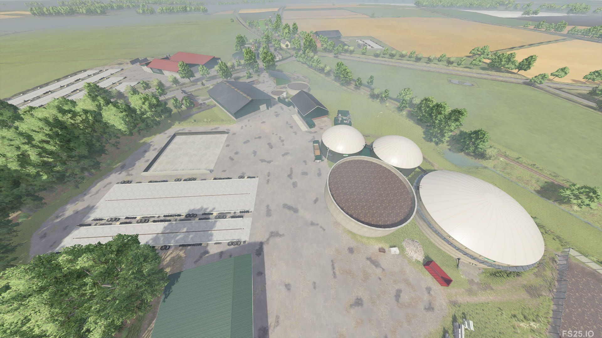 Download Schwesing Bahnhof Map V1.0.1.0 FS25 Mods