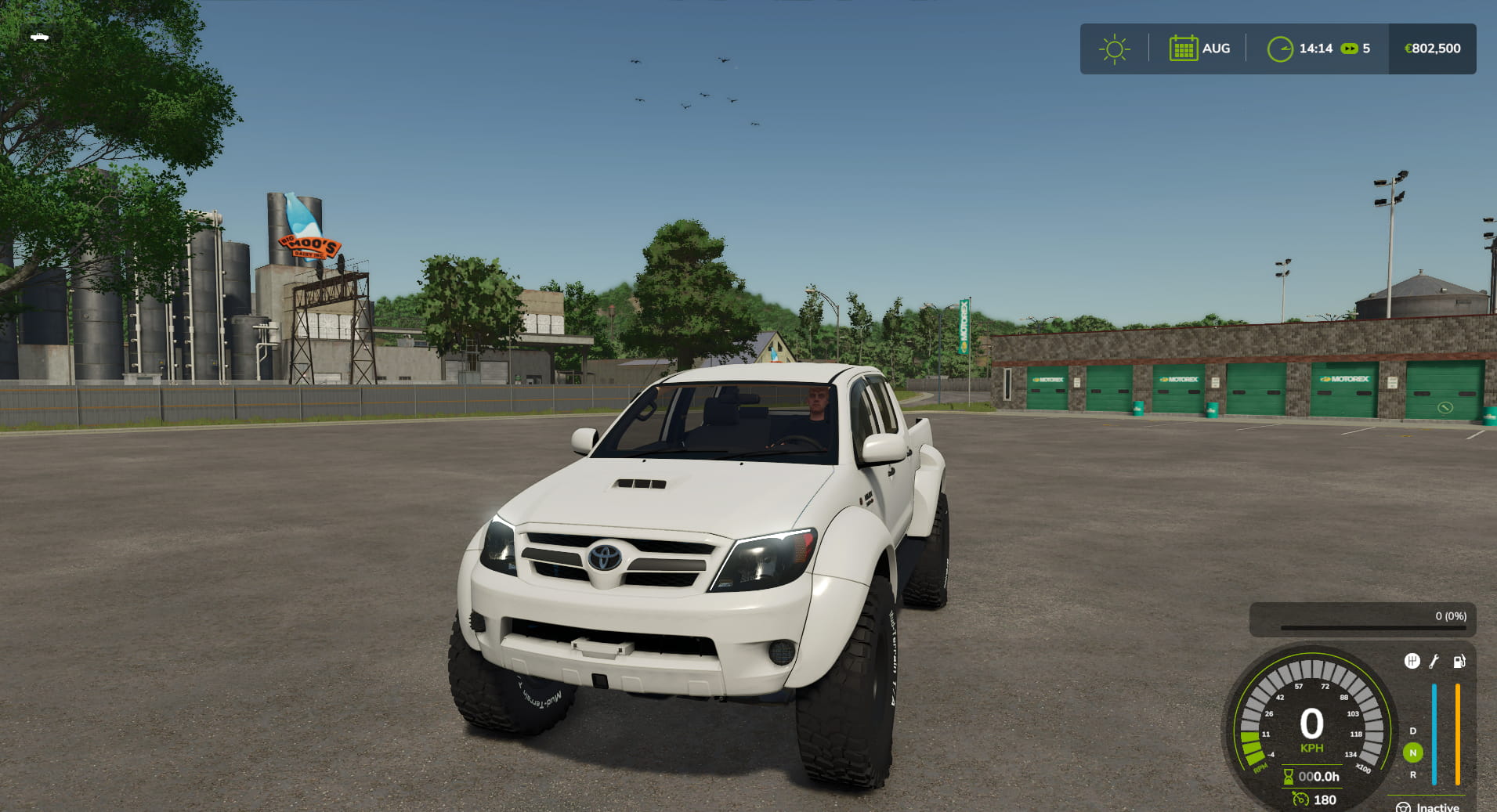 Toyota Hilux AT38 Car Mod for Farming Simulator 25