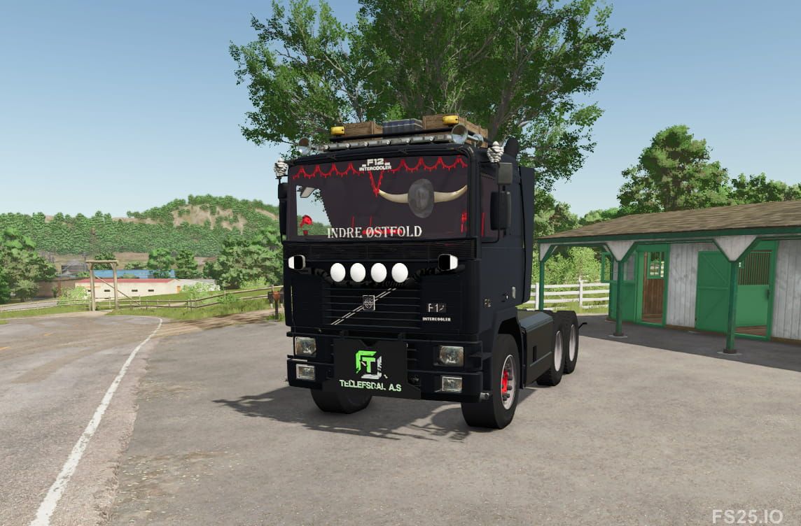 Download Volvo F12 6×4 V1.0.0.0 FS25 Mods
