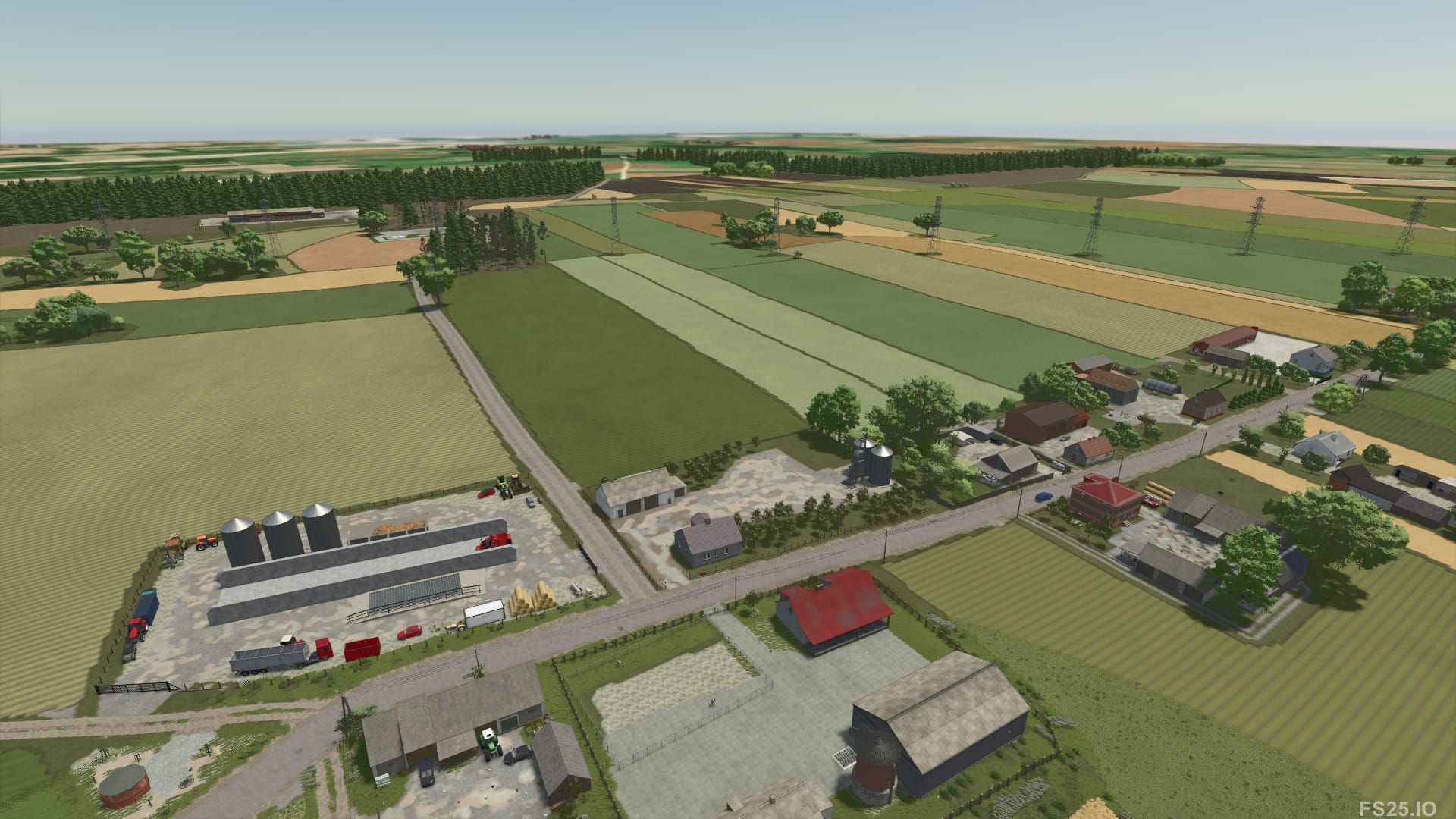 Download Zacieczki Map V1.2.0.0 FS25 Mods
